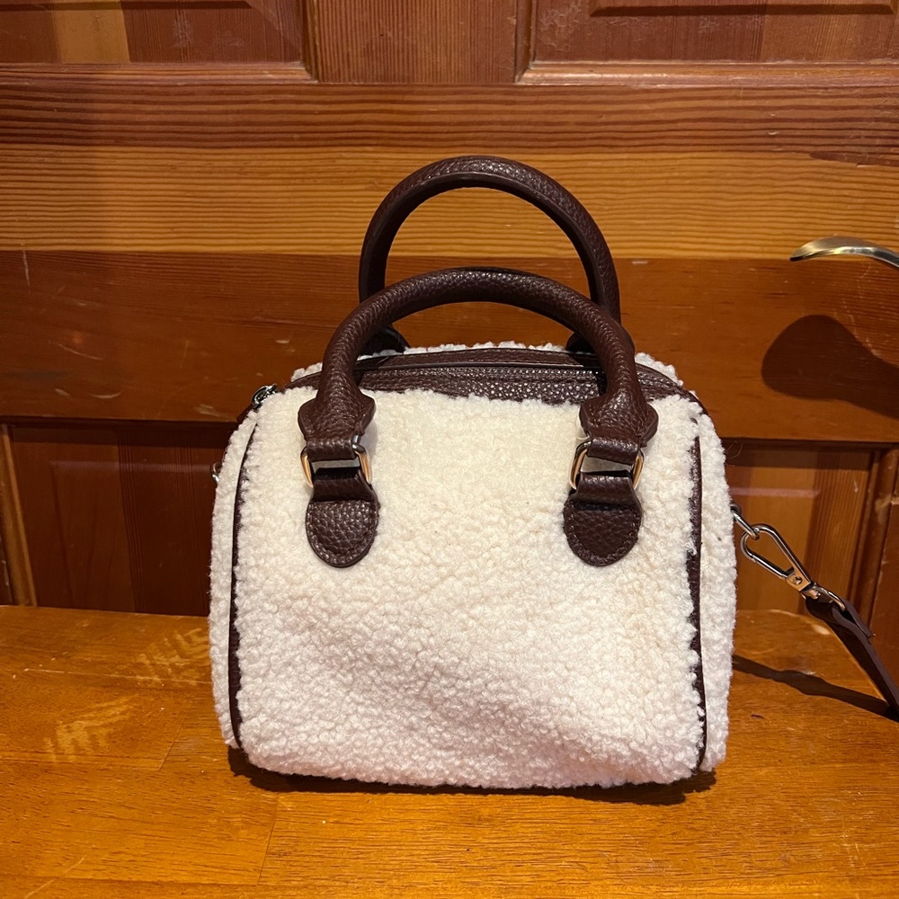 Aspen Chic Brown and Cream Mini Bag